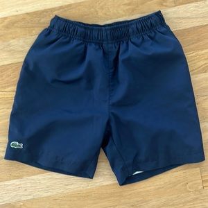 Worn only a few times and in excellent condition. Boys Lacoste tennis shorts